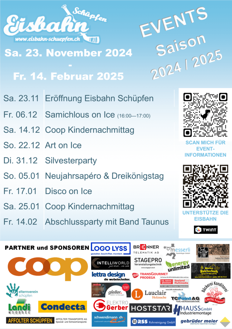 Events Saison 2024 / 2025